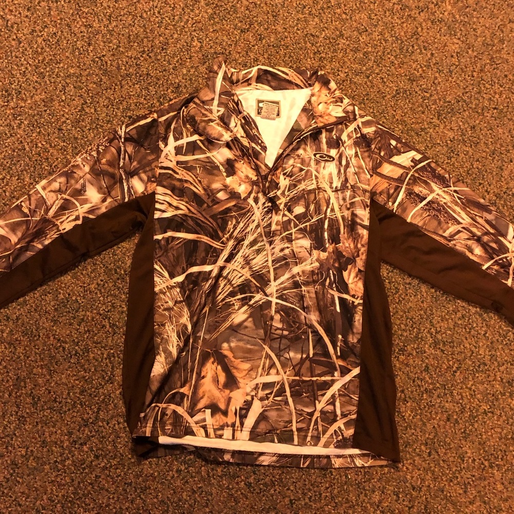 Men’s drake water foul 3/4 zip